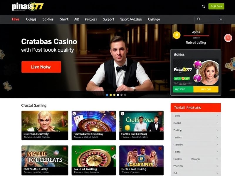 Discover the ultimate gambling experience at pinas77.com – your gateway to top-rated online casino games, sports betting, and live dealer action. Safe, fair, and thrilling gaming for players in the Philippines and beyond.